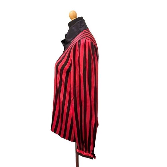 VALENTINO SILK VINTAGE VALENTINO BOUTIQUE SILK TOP BLOUSE SIZE 10 - Picture 7 of 7